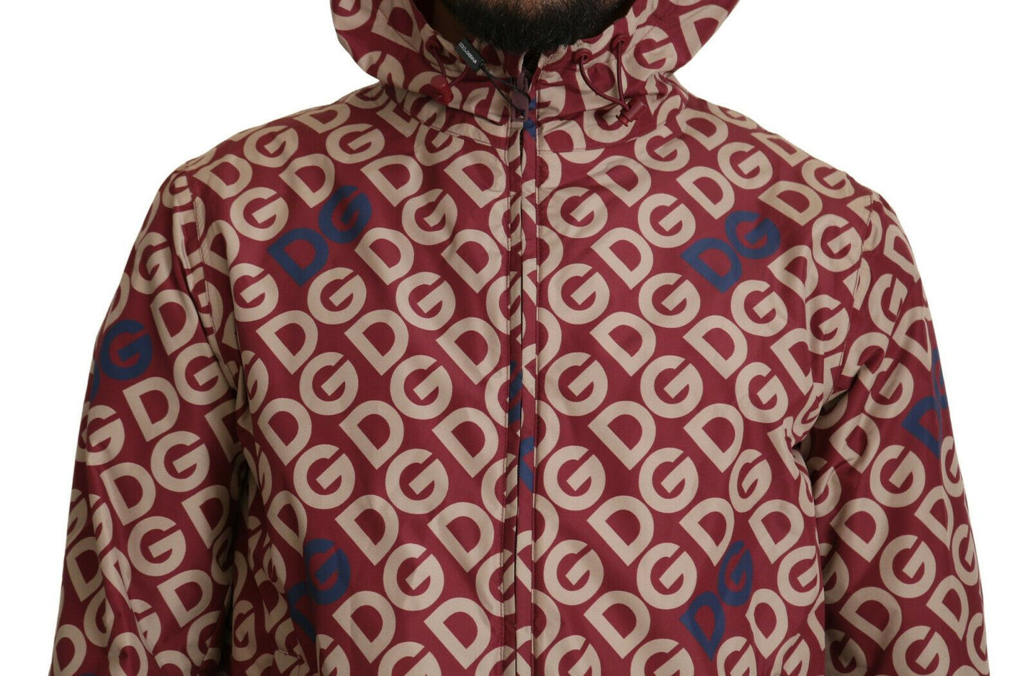 Elegant Multicolor Windbreaker Jacket