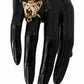 Elegant Canine Chic Gold-Tone Ring
