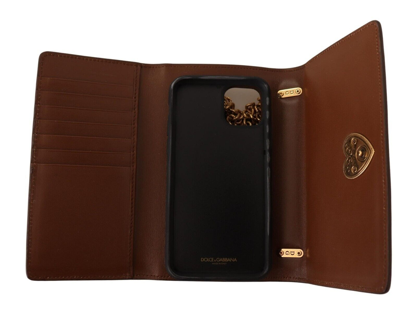 Elegant Leather iPhone11 Pro Clutch Purse