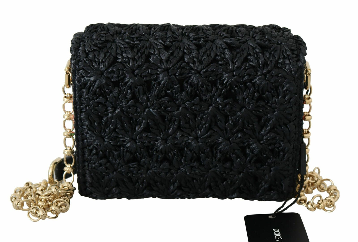 Chic Black MILLENNIALS Embroidered Purse