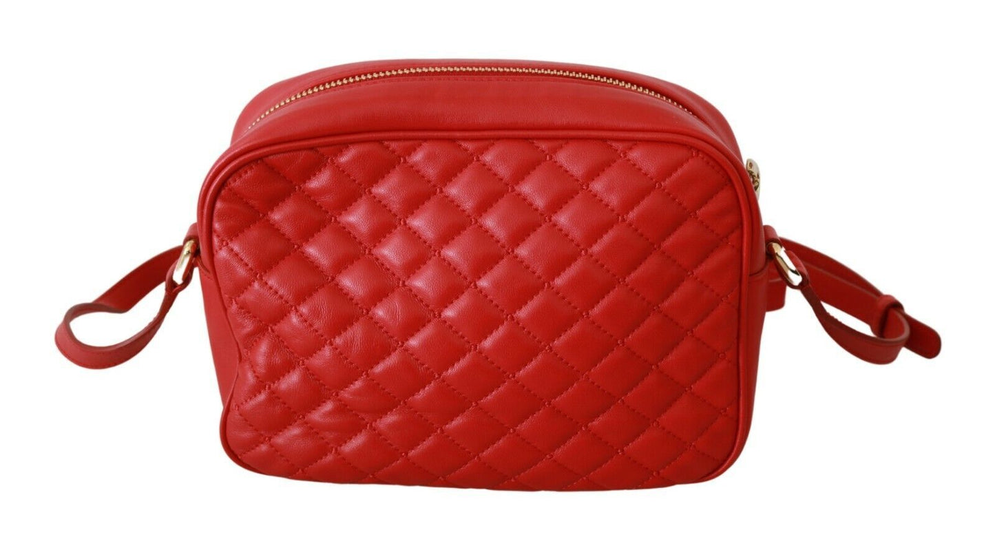 Elegant Quilted Leather Mini Crossbody Bag