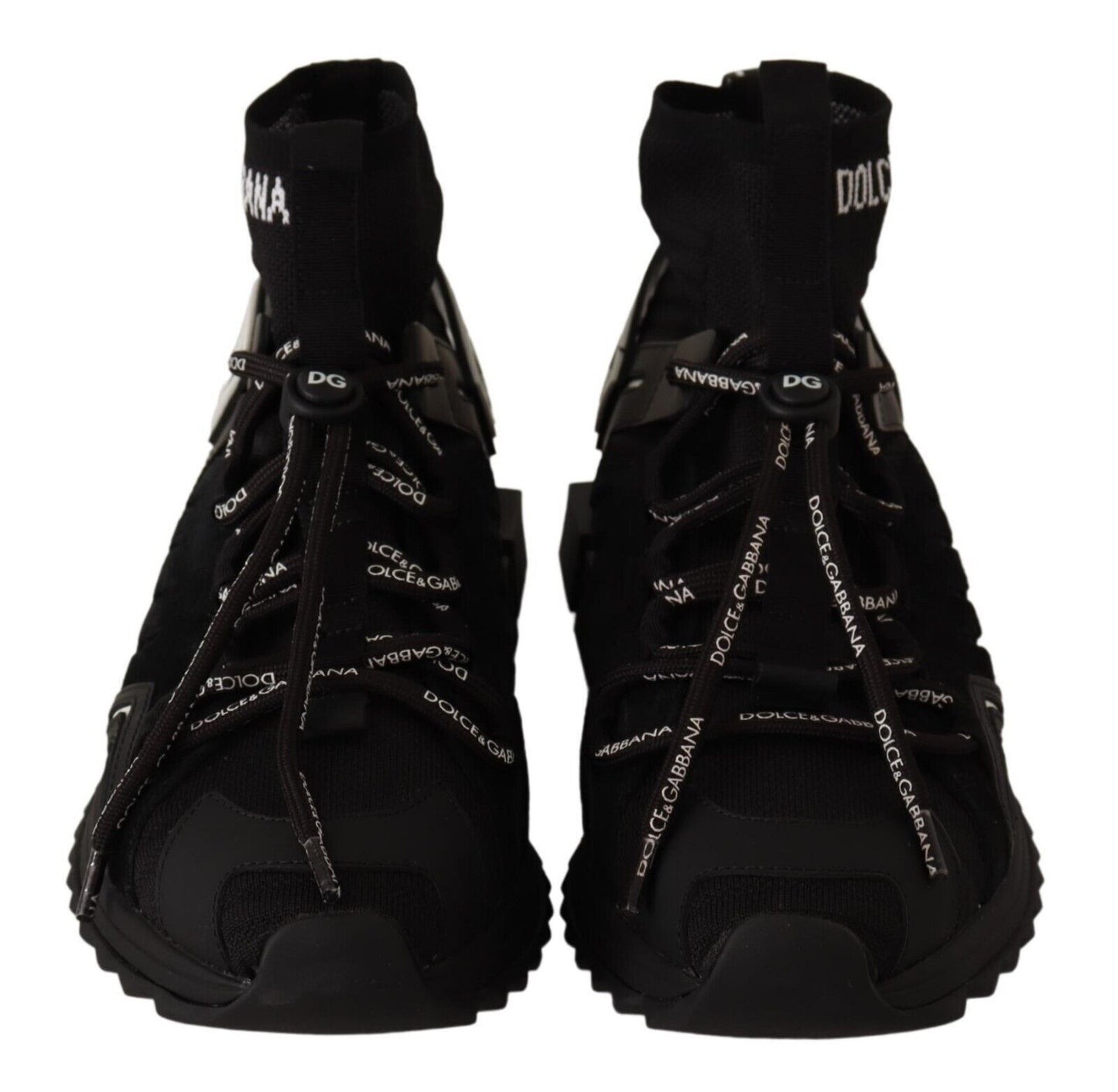 Elegant Monochrome Designer Sneakers