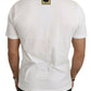 White Cotton Top Super Power Pig T-shirt