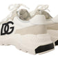 Chic Daymaster White & Beige Sneakers