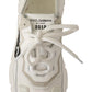 Chic Daymaster White & Beige Sneakers
