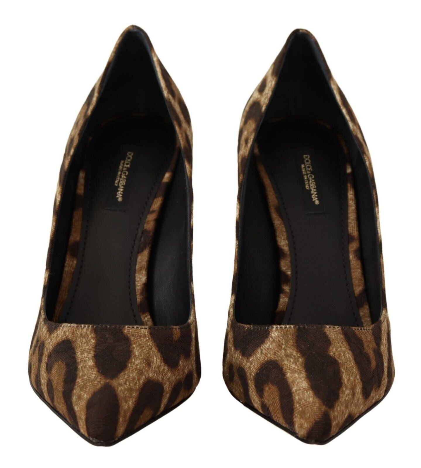 Chic Leopard Brocade Stiletto Pumps