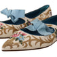 Chic Floral Embroidered Flat Sandals for Summer