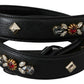 Elegant Multicolor Crystal Shoulder Strap