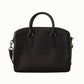 Elegant Black Leather Messenger Bag