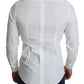 White Dress Formal Slim Cotton Shirt