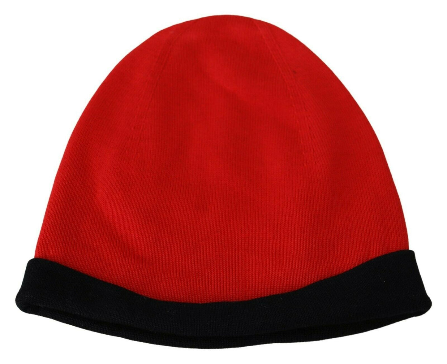 Chic Red and Black Logo Beanie