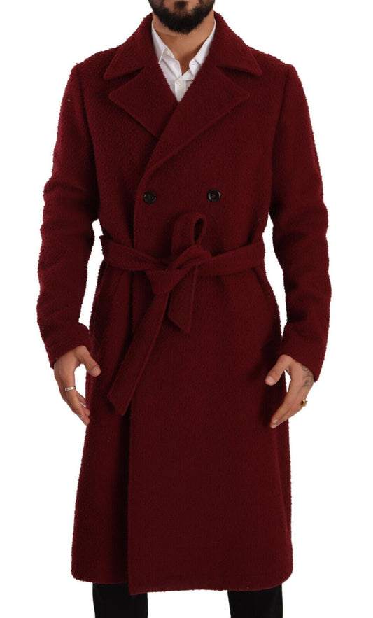 Stunning Double Breasted Wool Overcoat