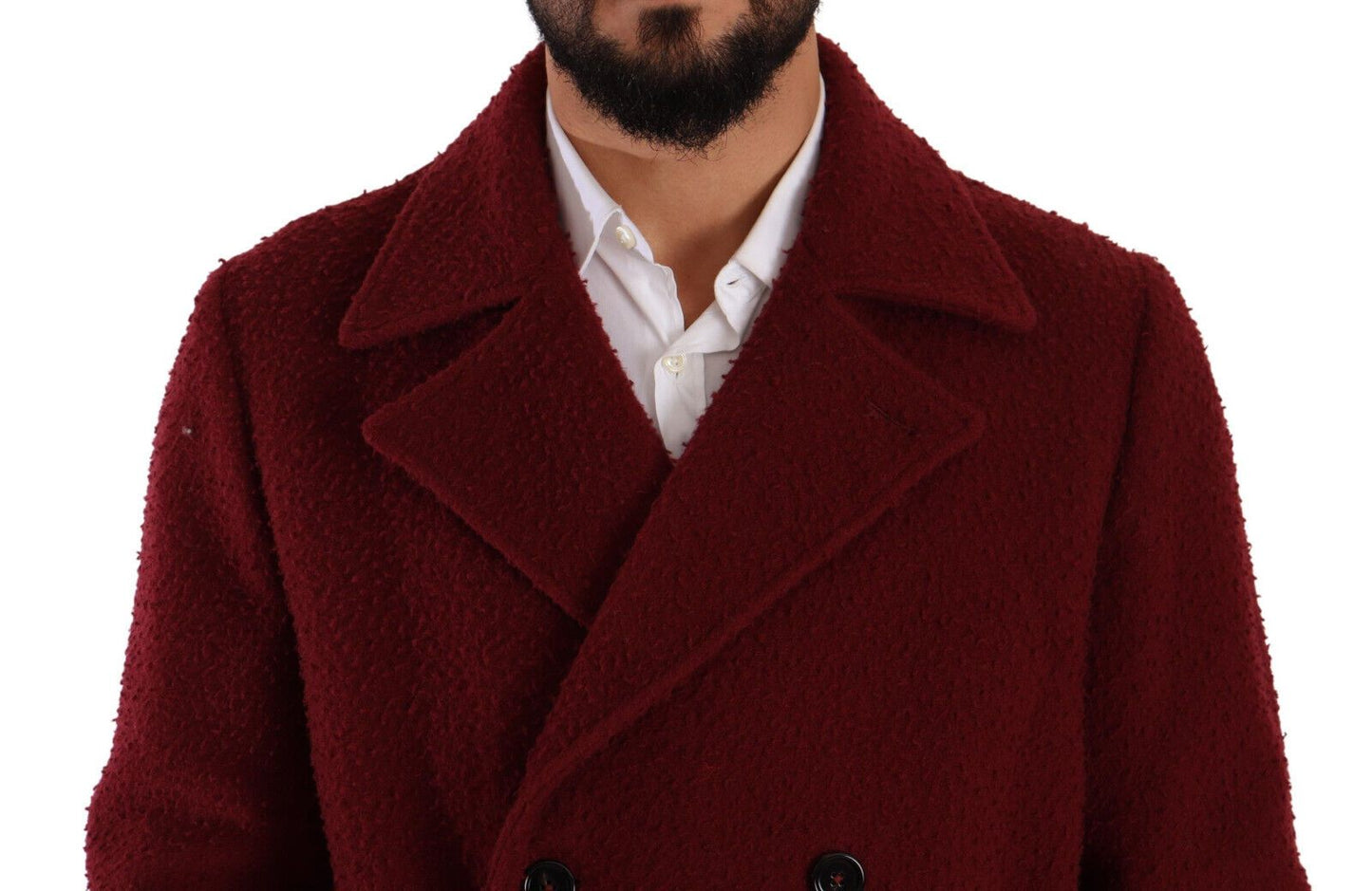 Stunning Double Breasted Wool Overcoat