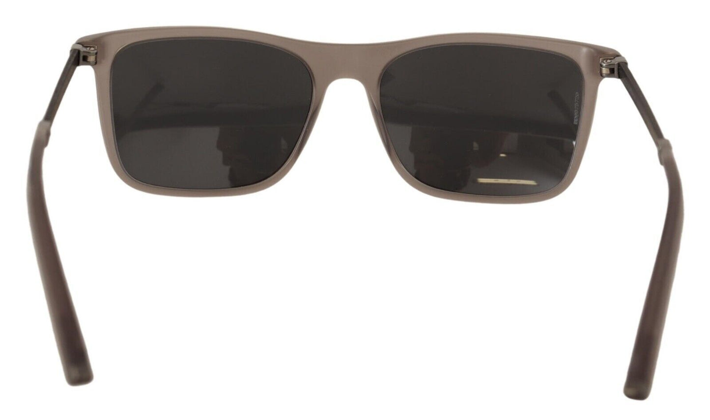 Elegant Gray Acetate Polarized Sunglasses