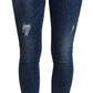 Elegant Blue Denim Pants - Elevate Your Style