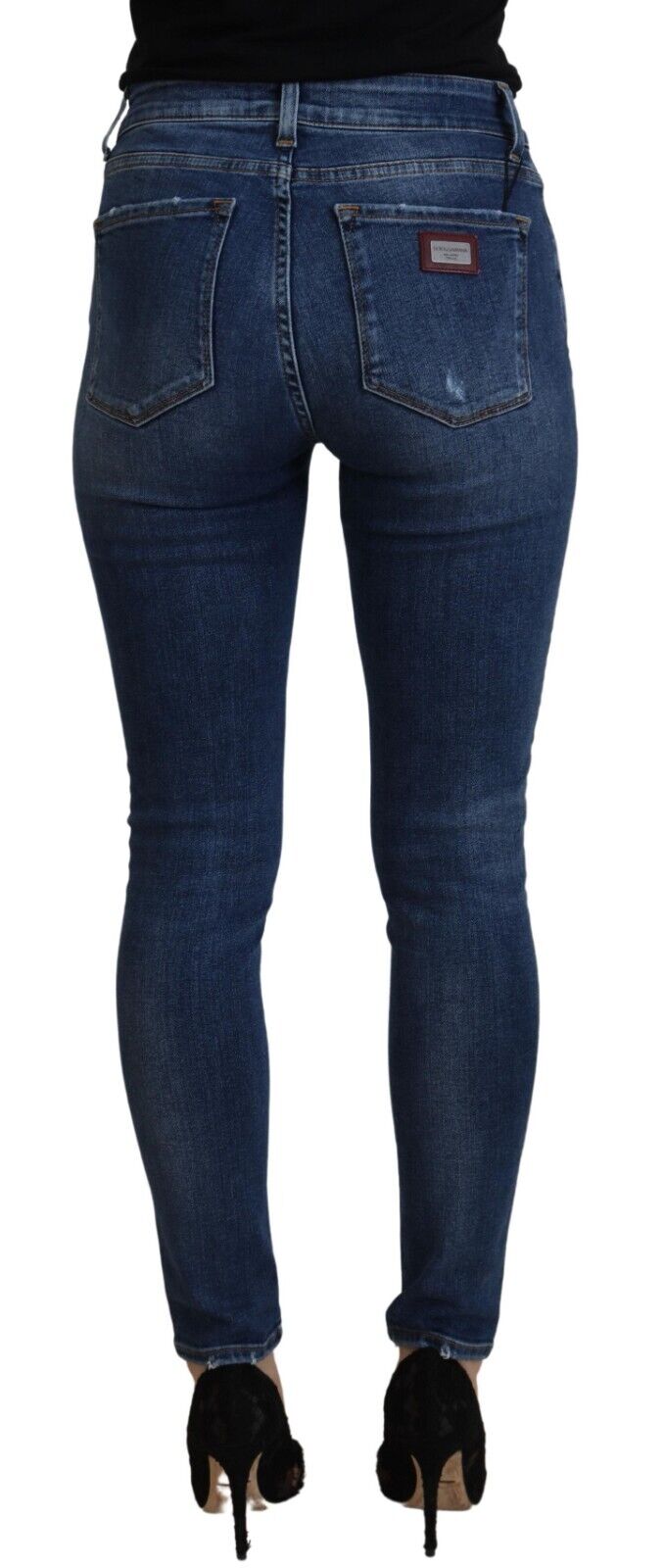 Elegant Blue Denim Pants - Elevate Your Style