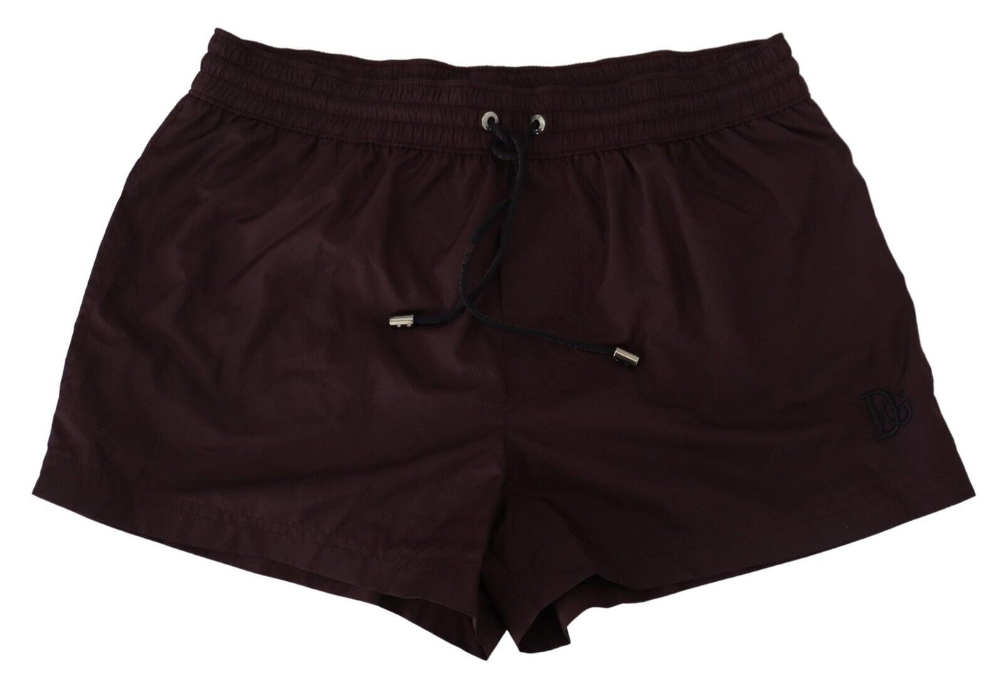 Maroon Elegance Swim Trunks Boxer Shorts