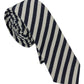 Elegant Italian Striped Bow Tie