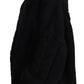 Black Wool Cashmere Knit Cardigan Sweater