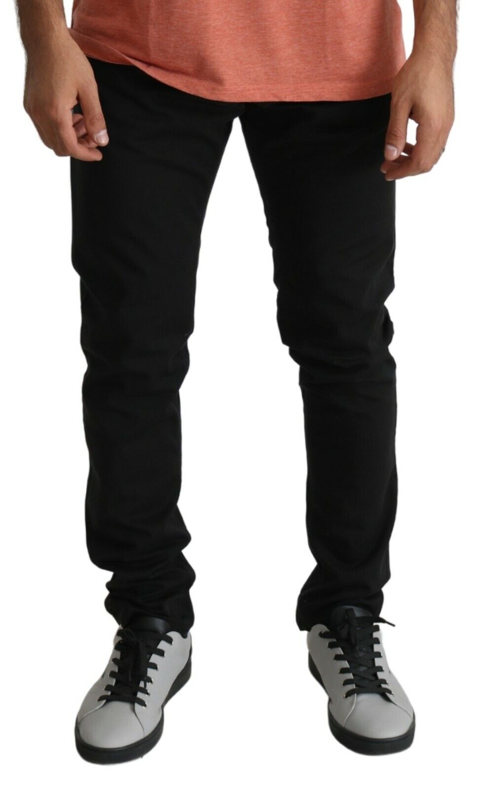 Black Skinny  Cotton Stretch Denim Jeans