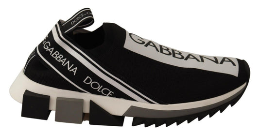 Chic Monochrome Sorrento Slip-On Sneakers