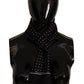 Elegant Polka Dots Silk Scarf