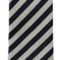 Elegant Italian Striped Bow Tie