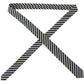 Elegant Italian Striped Bow Tie