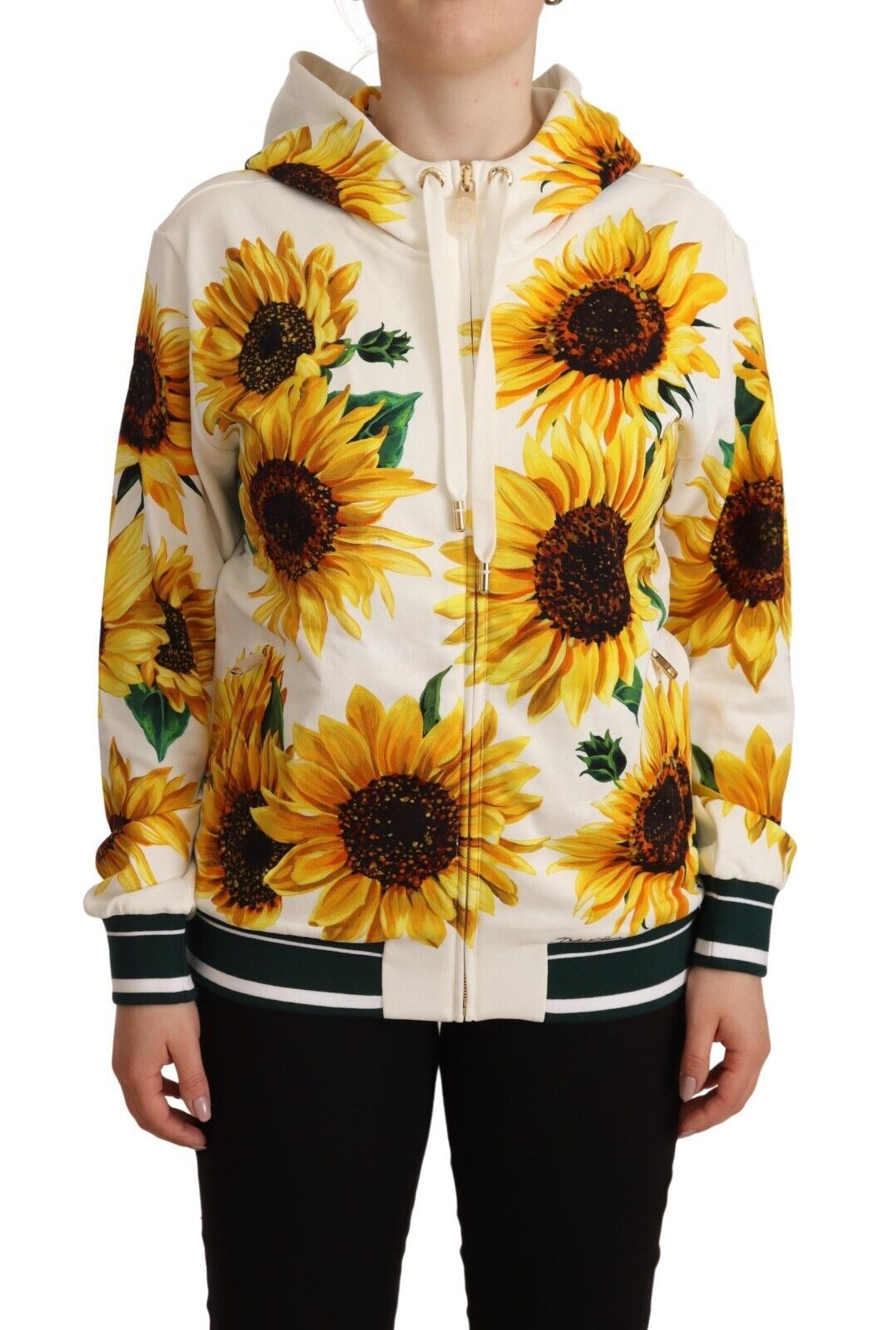 Floral Daisy Sunflower Hooded Sweater