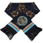 Elegant Slim Multicolor Silk Scarf