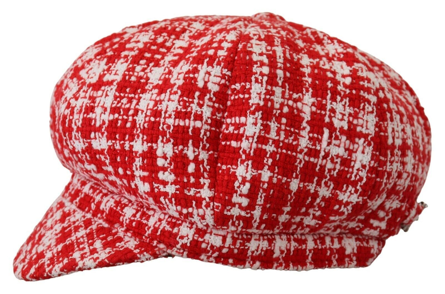 Chic Red Cabbie Hat - Elite Fashion Accessory