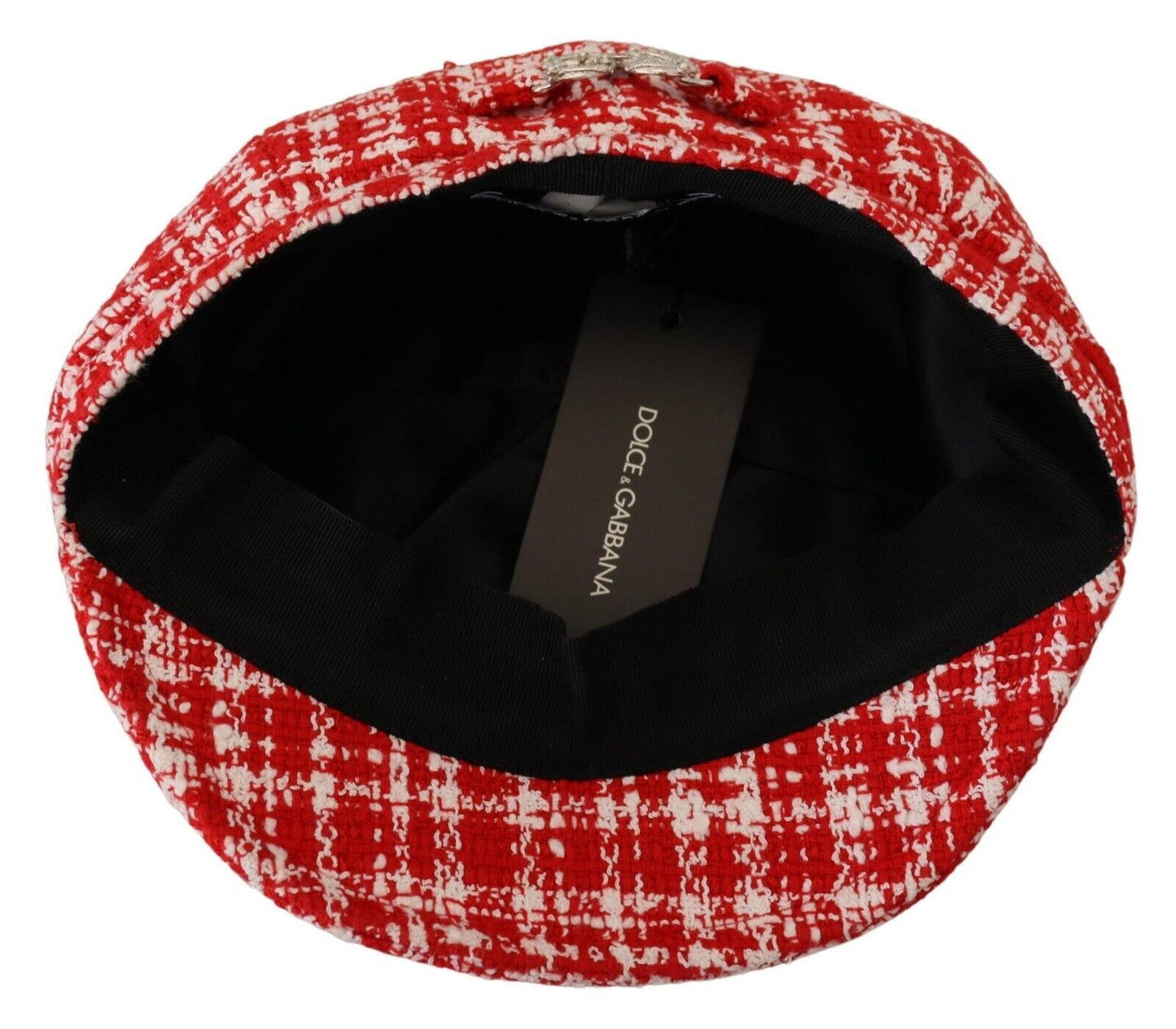 Chic Red Cabbie Hat - Elite Fashion Accessory