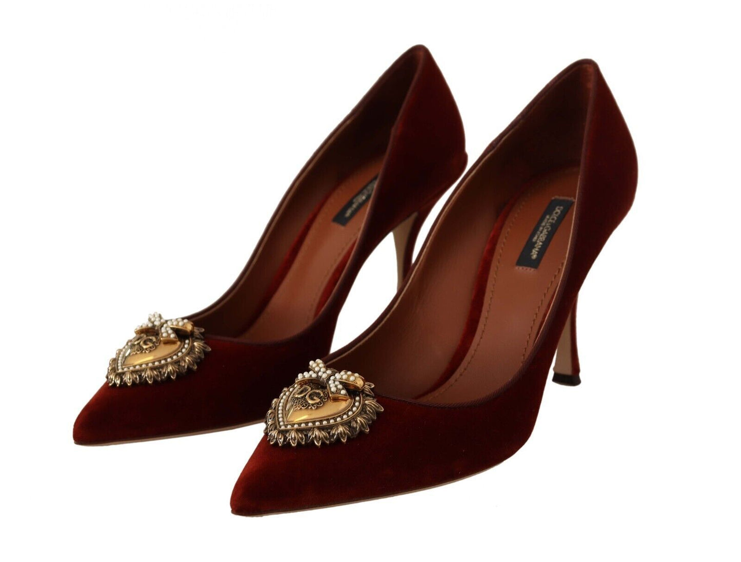 Velvet Devotion Heel Pumps in Rich Brown