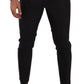 Elegant Slim Fit Wool Dress Trousers