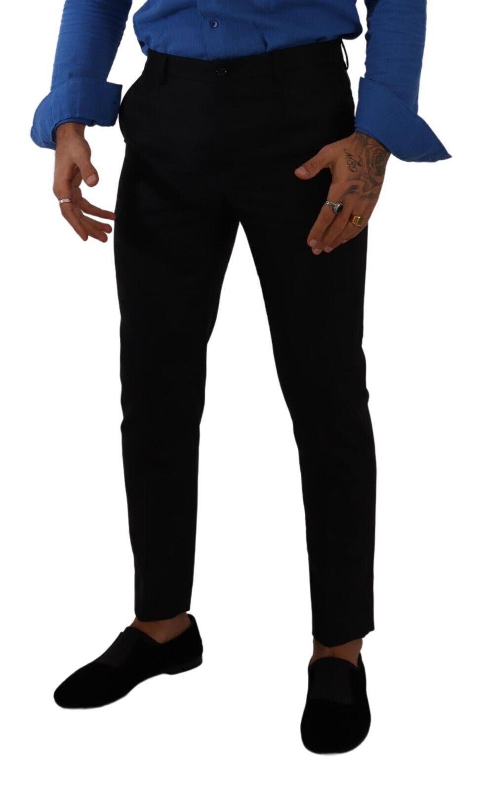 Authentic Slim Fit Wool Dress Pants