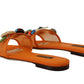 Elegant Mesh Slide-on Flats with Button Embellishment