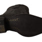 Sleek Mid Calf Leather Boots