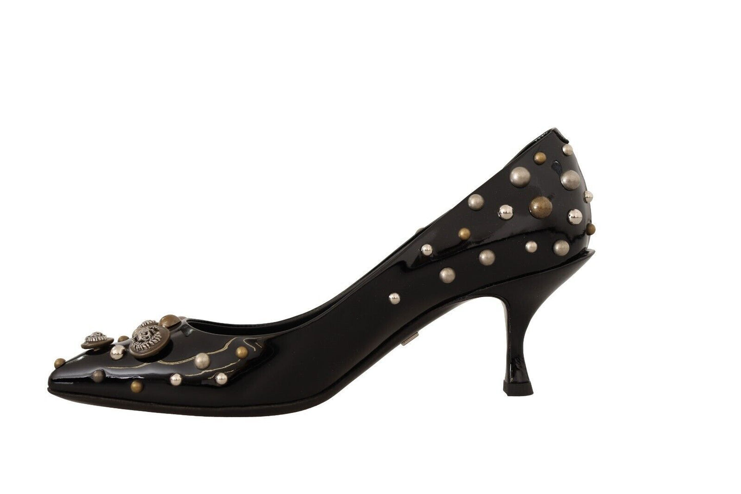 Chic Studded Leather Pumps