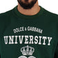 Green University Of Love Pullover Sweater