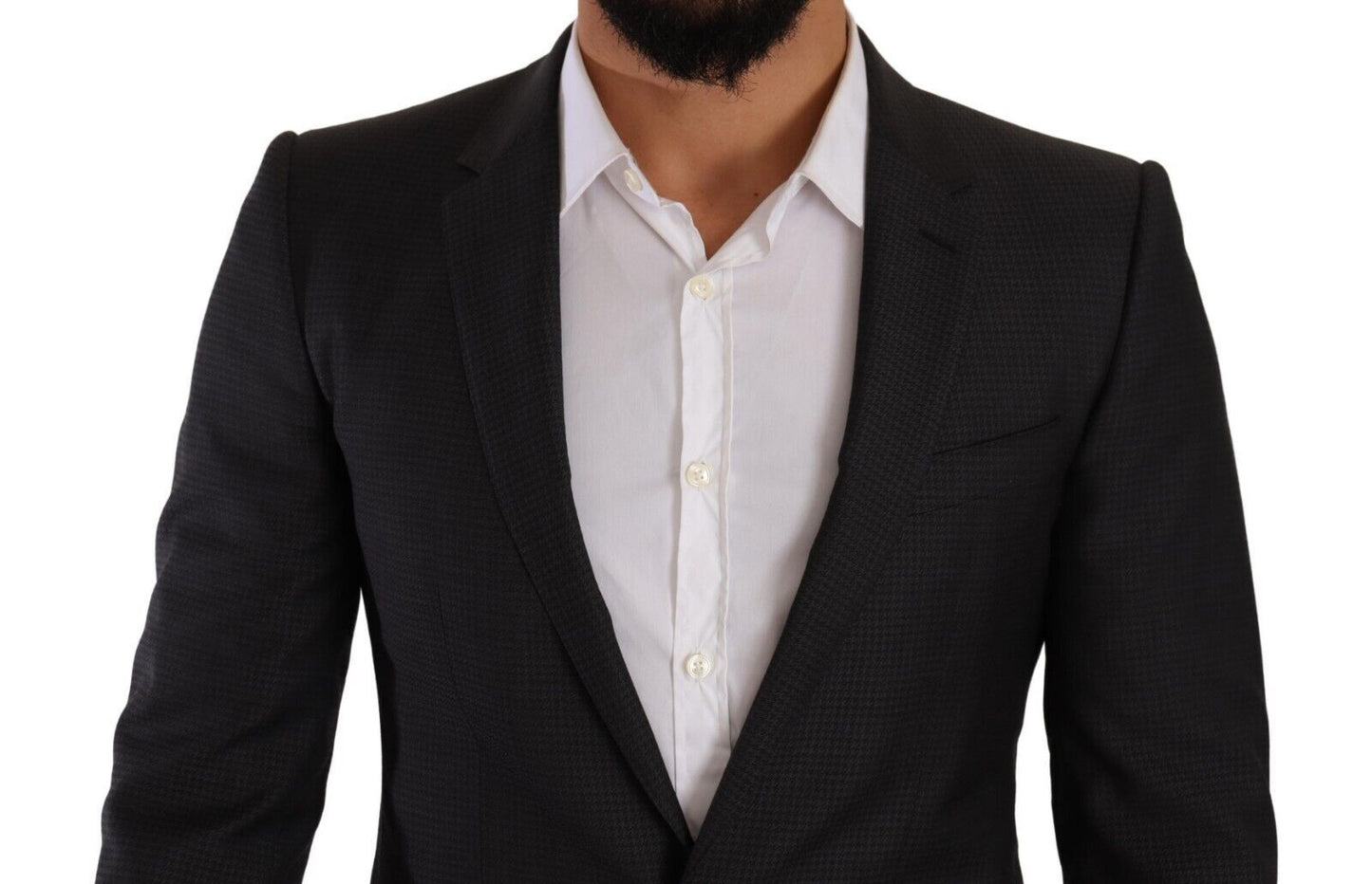 Black MARTINI Single Breasted 2 Piece Suit