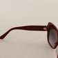 Chic Butterfly Cat-Eye Oversized Sunglasses