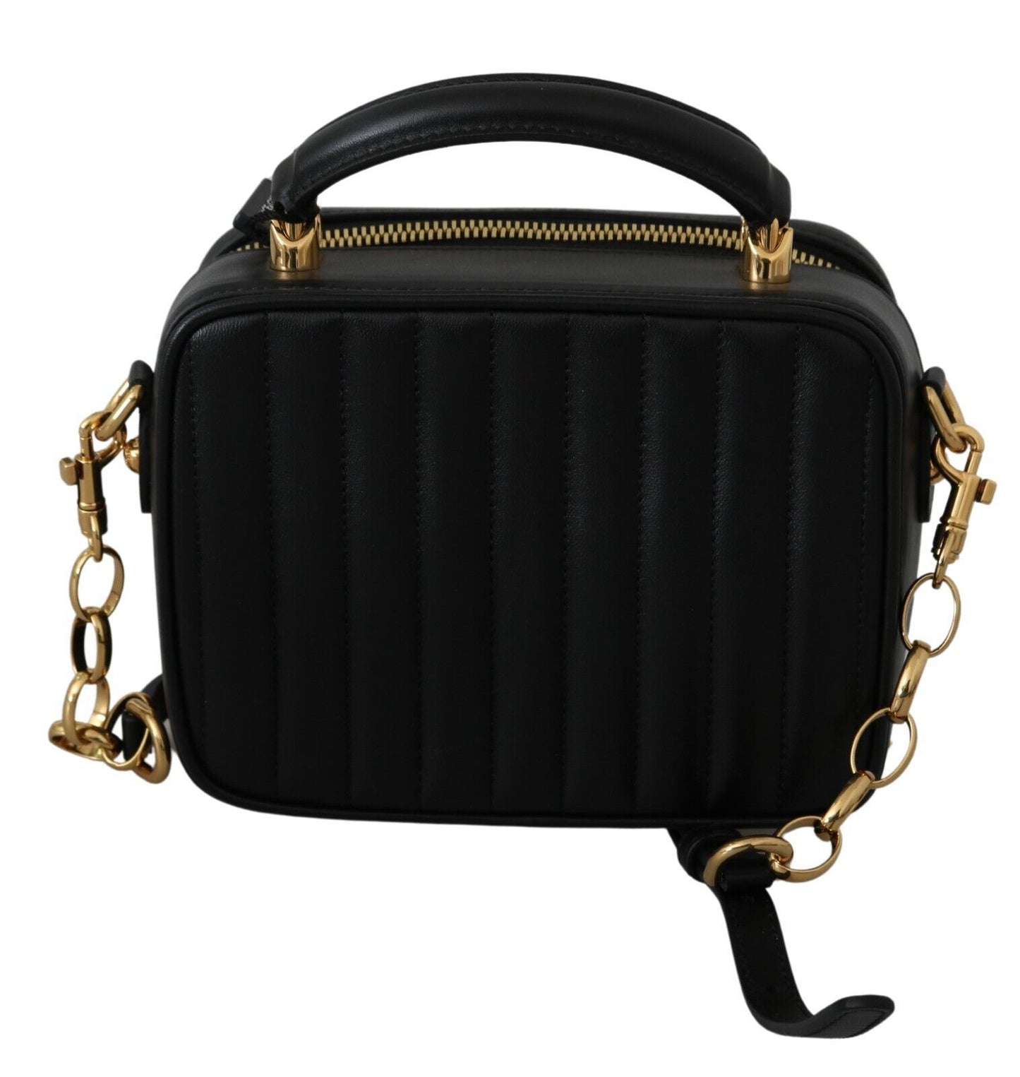 Exquisite Black Embellished Shoulder Bag