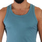 Blue Modal Sleeveless Tank Top T-shirt Underwear