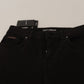 Elegant Slim-Fit Mid Waist Skinny Jeans