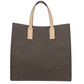 Kenly Large Bisque Brown PVC North South Tote Computer Handbag