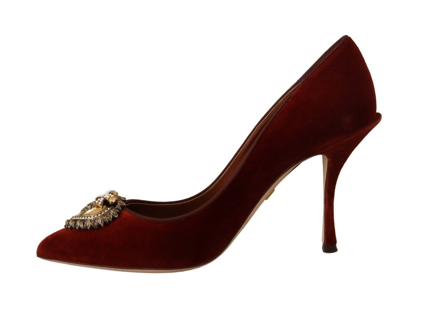 Velvet Devotion Heel Pumps in Rich Brown