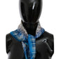 Chic Blue Stripe Bandana Scarf