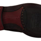 Brown Leather Oxford Wingtip Formal Derby