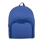 Jaycee Electric Blue Large Zip Pocket Backpack Bookbag Bag