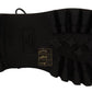 Authentic Leather Biker Boots in Chic Black